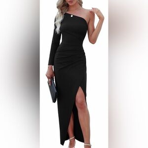 NWT Sarin Matthews One Shoulder Dress